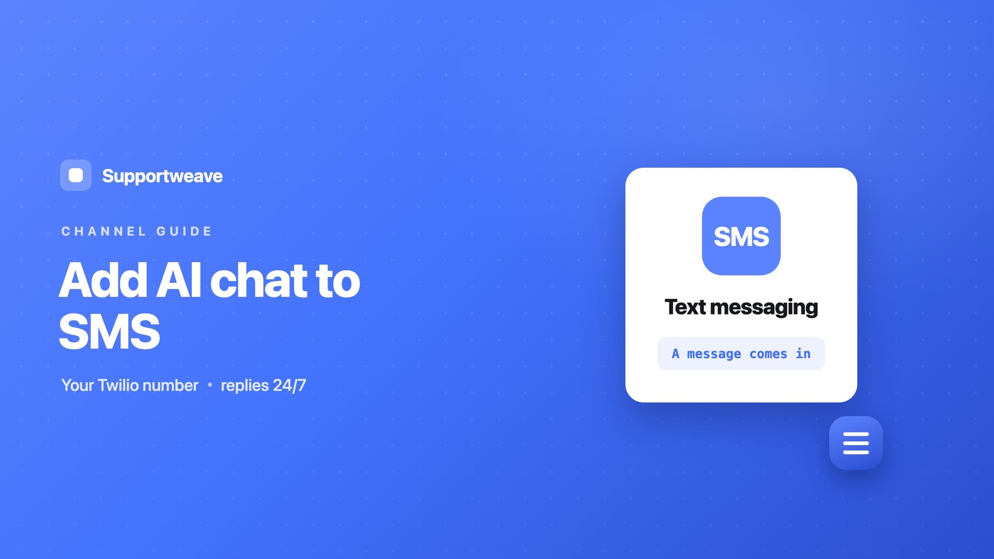 How to add an AI chatbot to SMS
